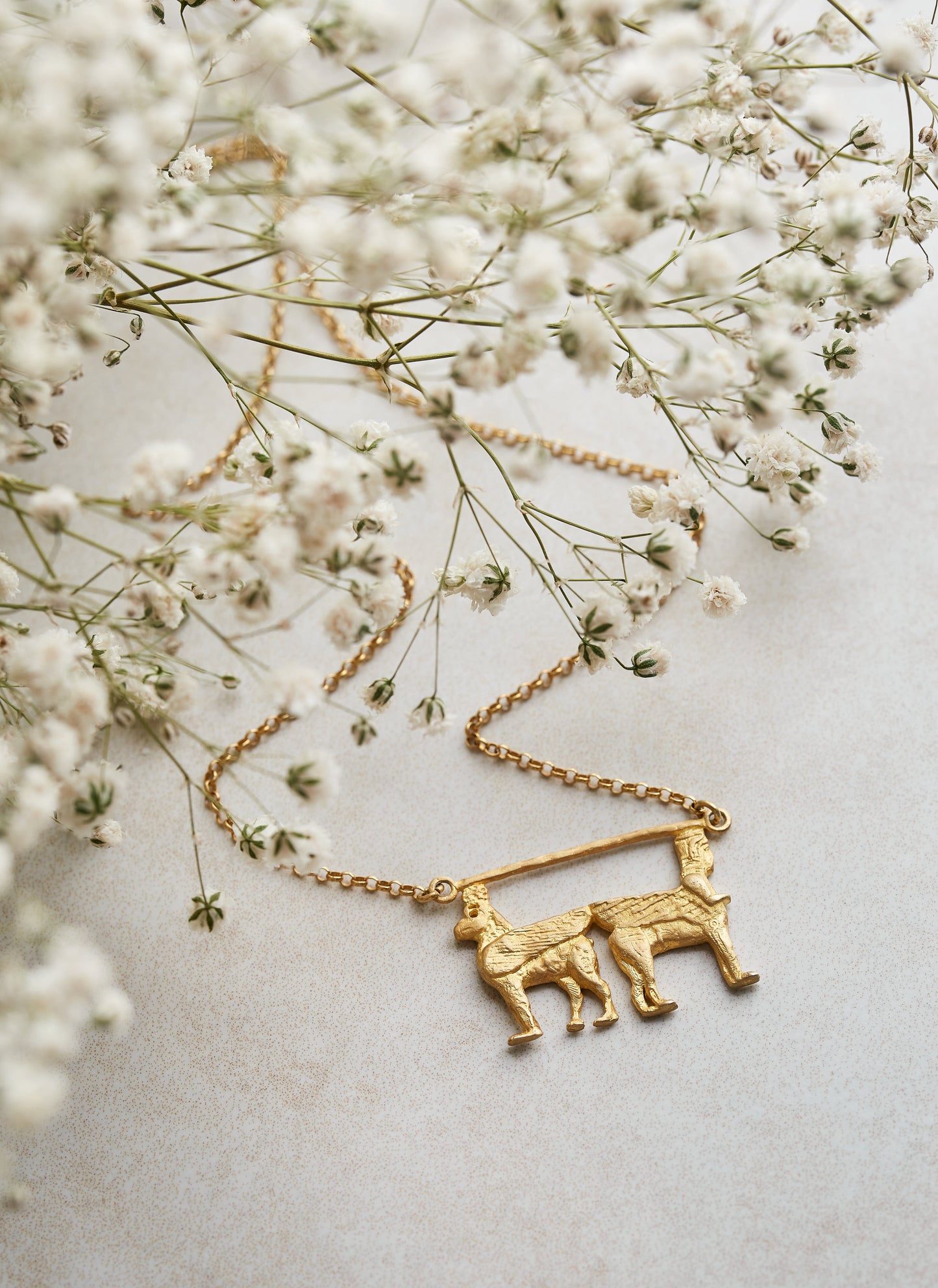 Sphinx of Van Necklace