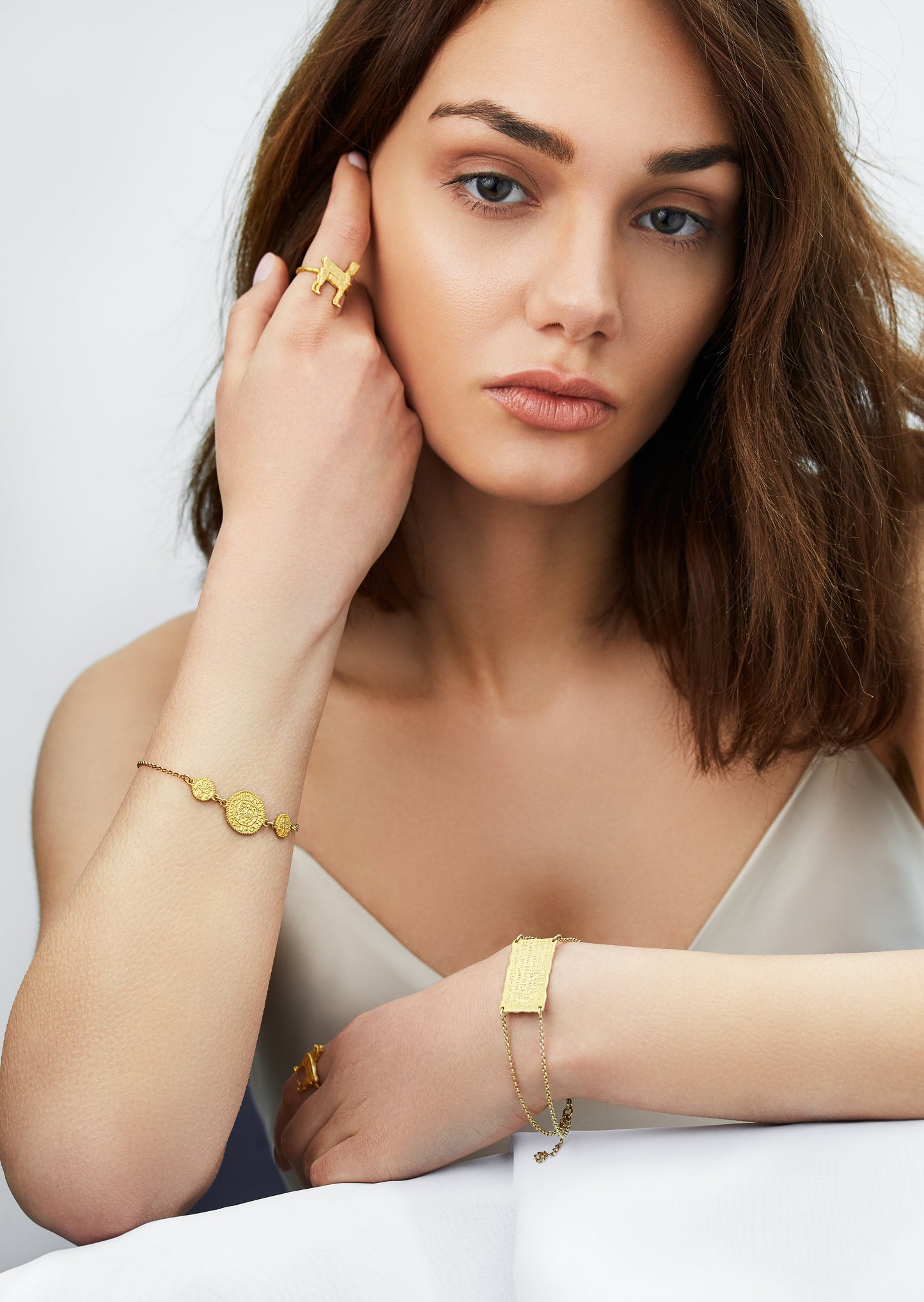 Erebuni Cuneiform Adjustable Bracelet