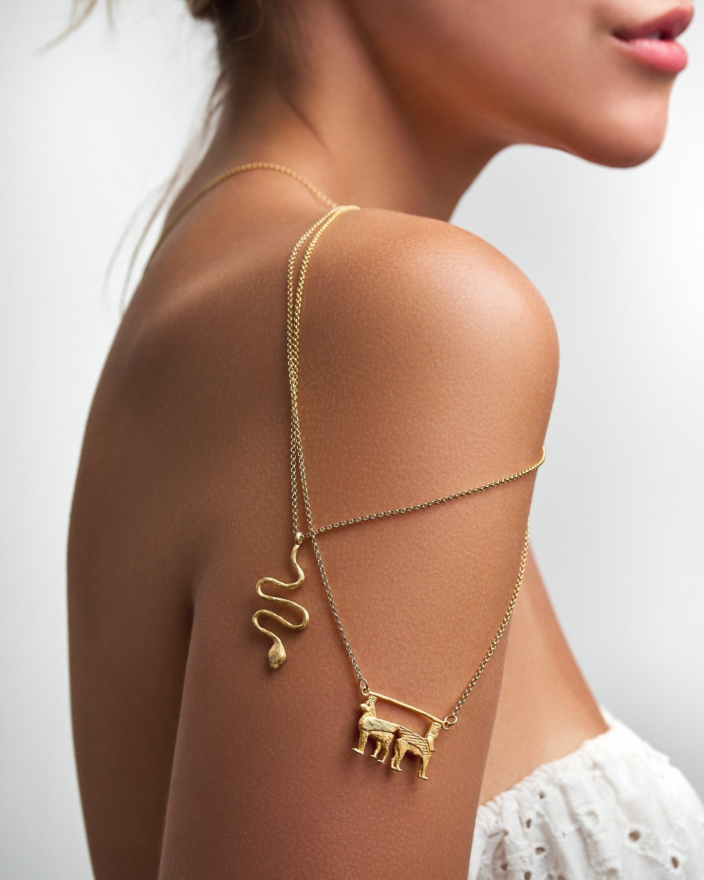 Sphinx of Van Necklace