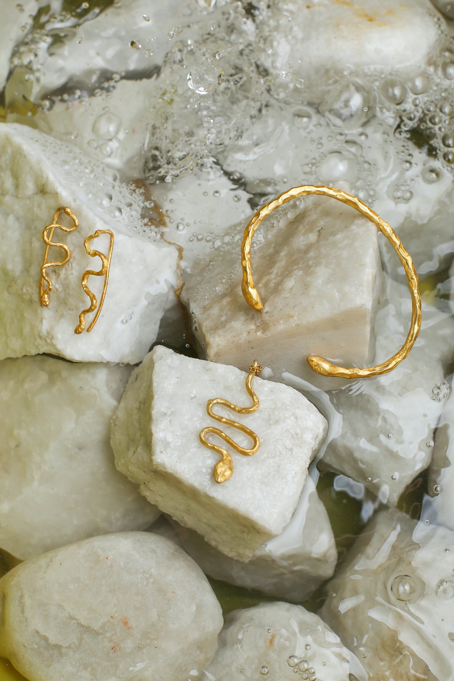 Snake Cuff Earrings