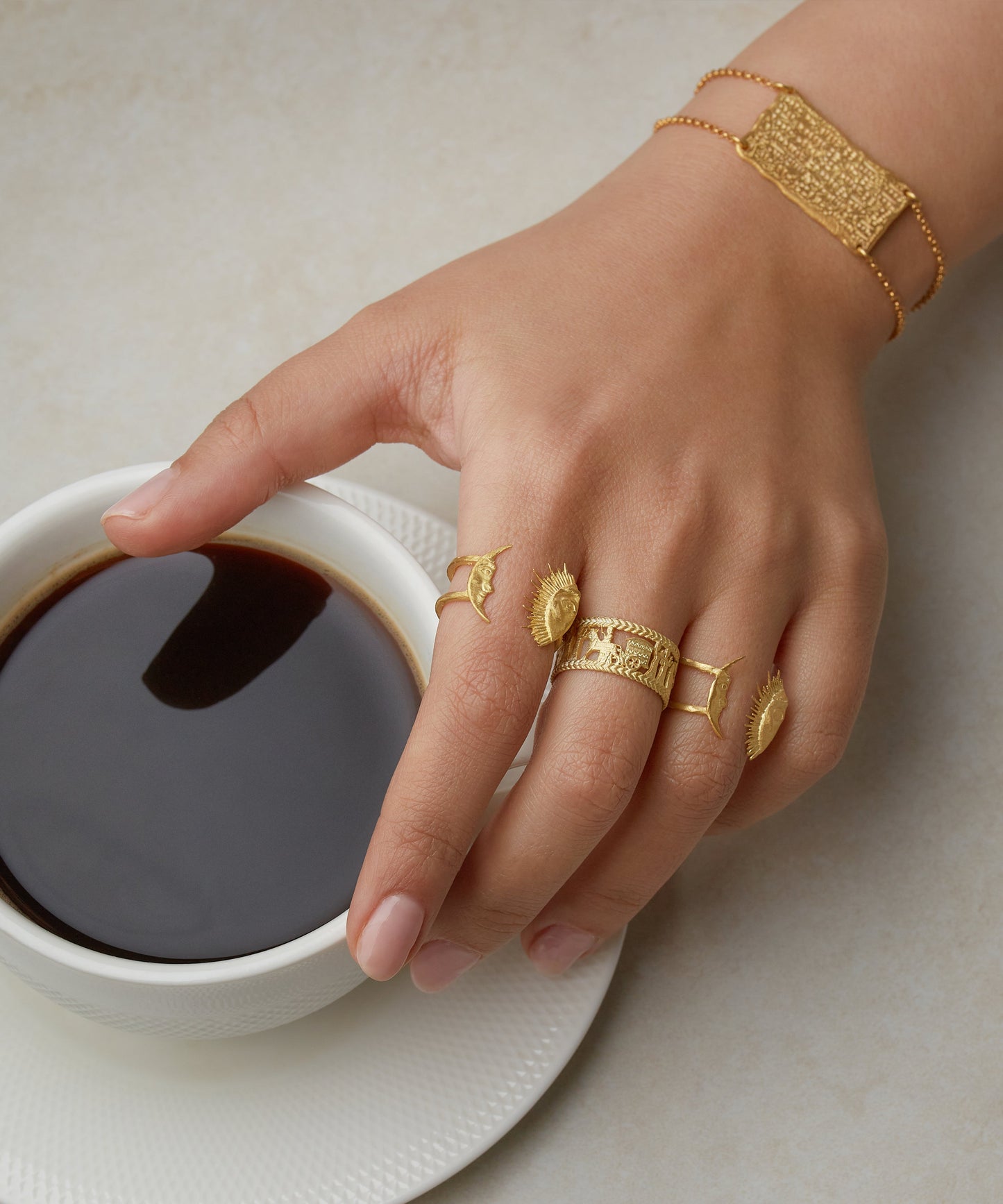 Erebuni Cuneiform Adjustable Bracelet