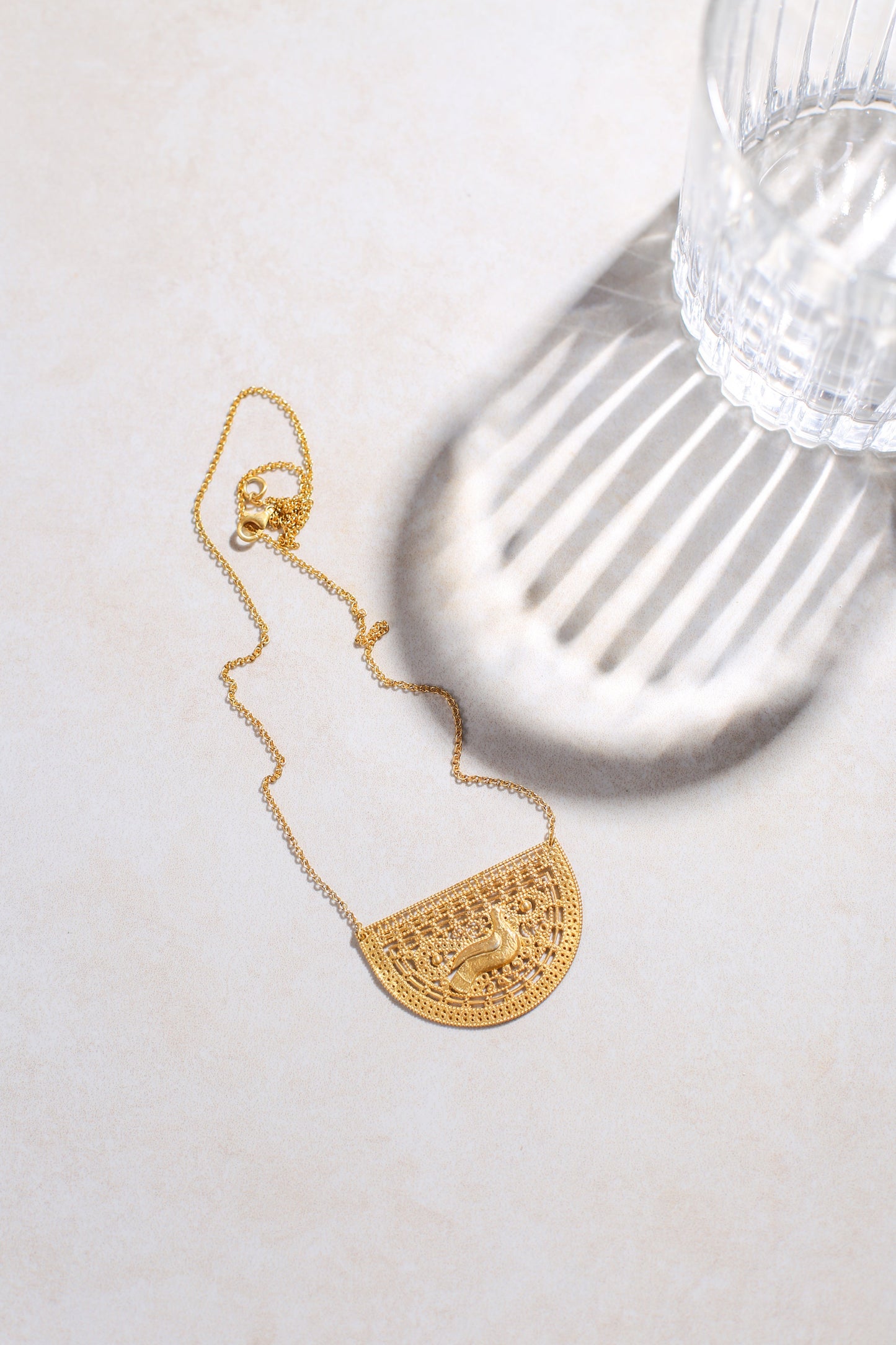 Doves of Geghard Adjustable Necklace
