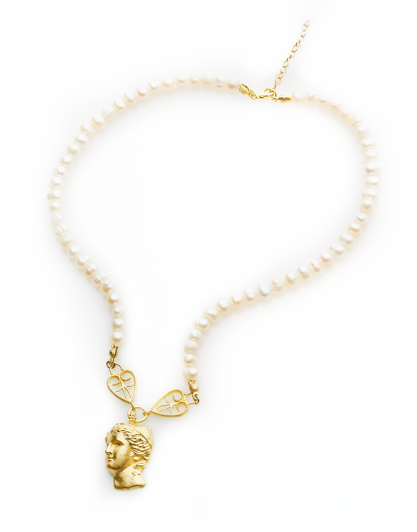 Goddess Anahit Adjustable Pearl Necklace