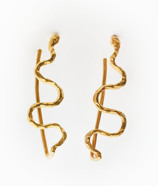 Snake Cuff Earrings