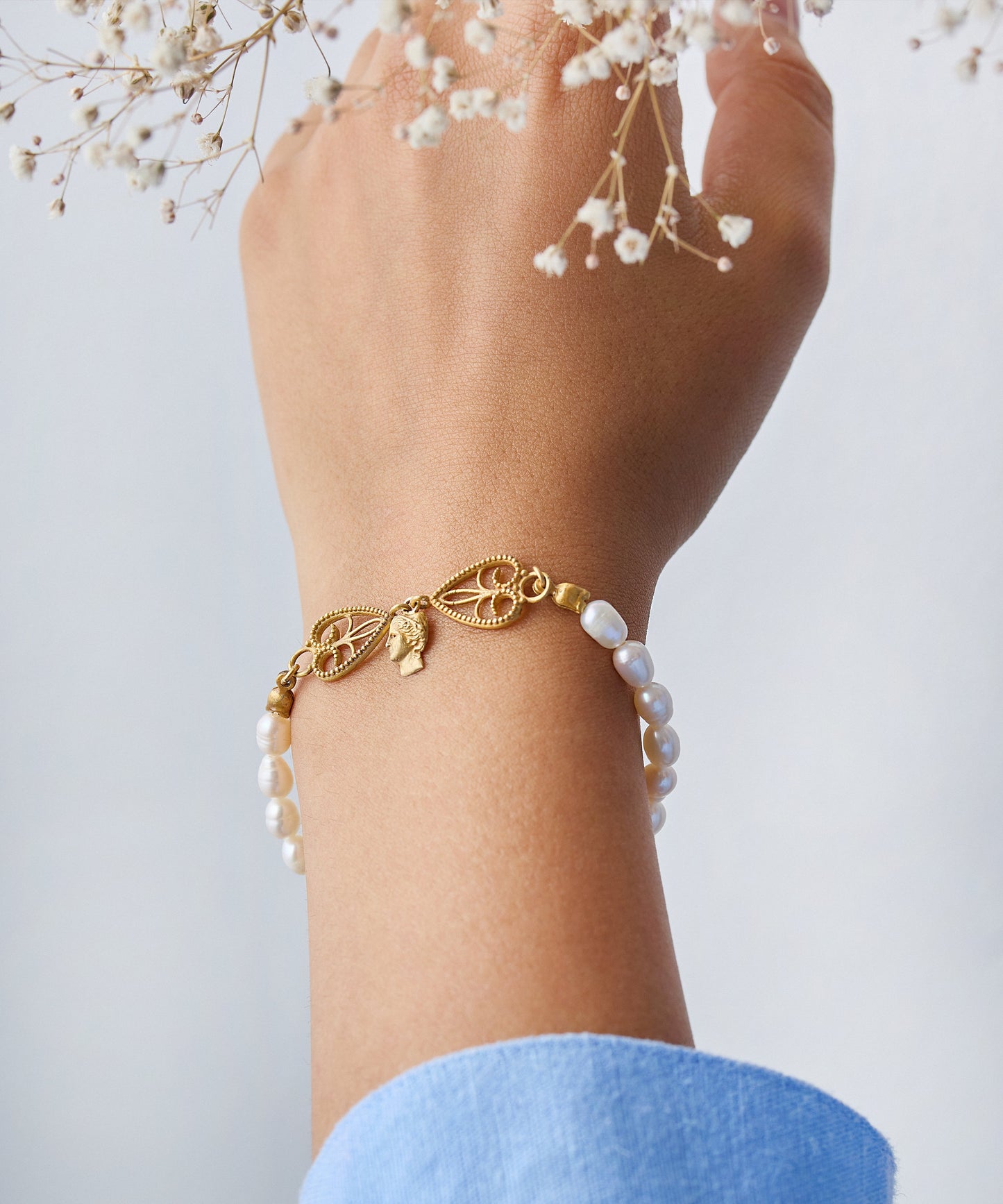 Goddess Anahit Pearl Bracelet